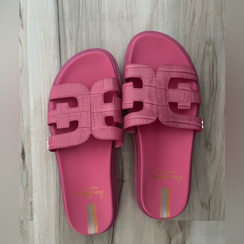 Sam Edelman Valeri Pink “Rose” Slide Sandals